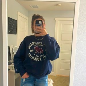 Navy Vail sweatshirt